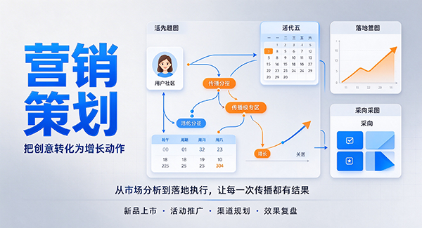 东西湖区营销策划